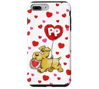 Pound Puppies Valentine's Day Happy Puppy Sketch Logo Custodia per iPhone 7 Plus/8 Plus