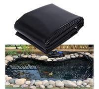 Pounjsd Telo per Laghetto in HDPE, 9x9m Rivestimento per Laghetto Flessibile Resistente,Grande Gardens Pools Membrane, Fodera Laghetto prova di strappo per Piscina Giardino, Laghetti, Fontane