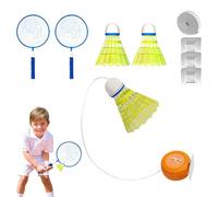 Poupangke Badminton Trainer, Automatico Badminton,Badminton Racket Swing Trainer | Portatile Regolabile Navetta delle Rape Pratica di Racket Swing Agility Training for Playgrounds Garden