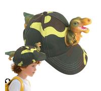 Poupangke Cappellino da Baseball Animali | Cappello Dinosauro Animale | Stile Casual Protezione UV - Idea Costume alla per Compleanno Halloween Campeggio e Zoo