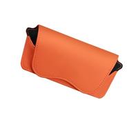 Poupangke Custodia per occhiali da sole per auto, scatola organizer per aletta parasole, doppia clip posteriore fissa, strumento per riporre occhiali da sole, occhiali ordinari, occhiali di dimensioni