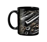 Poupangke di caffè meccanica, tazze di diete di utensili meccanici, di in ceramica stampata per gli uomini - Strumento di consumo di stampa chiaro per la casa, l'area di