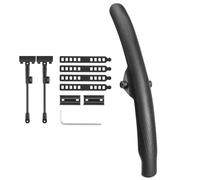 Poupangke Parafanghi per Mountain Bike in Materiale Resistente, Protezione Multiuso Contro Gli Spruzzi - Anti-Shock Regolabile per Città, Tutto Il Terreno e Strada