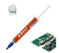 Poupangke Pasta Termica per Dissipatore,Gel di Raffreddamento per Evacuazione del Calore - Grasso Conduttivo Silicone Tubo Siringa per Componenti Elettroniche Casa CPU Stampante