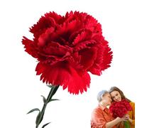 Poupangke s imbarcazione, Finti garofani, Scegli teste di istituzione Floreale significative realistiche, No irrigazione decorativa decorazione elegante per la festa della mamma