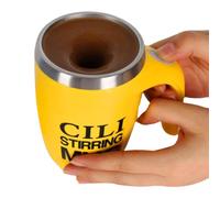 Poupangke Tazza di caffè di agitazione automatica,Tazza di caffè di agitazione automatica, Agitatore automatico della tazza di caffè con maniglia, Strumento da cucina portatile da 400 ml, tazza di