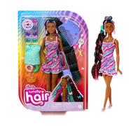 POUPÉE BARBIE NERA NUOVA - TOTALLY HAIR (Capelli Lunghi) MATTEL