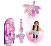 Lansay SKY DANCERS - Lovely Luna Doll - Magica Bambola Fata Volante per Bambini A partire dai 6 anni - Fata Bambola che vola nel cielo con il suo lanciatore di stringhe - Batteria gratuita