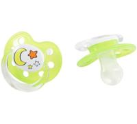 Poupy 126/2.6 Succhietto in Silicone Anatomico, 2 Pezzi, Colori Assortiti