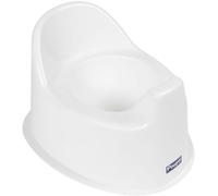 Poupy Nuovo Vasino Anatomico Bianco Per Bambini Con Schienale E Ampia Seduta, Base Allargata Per Una Massima Sicurezza