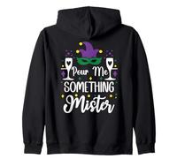 pour Me Something Mister Mardi Gras Party Funny Drinking Felpa con Cappuccio
