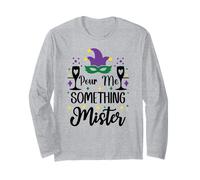 pour Me Something Mister Mardi Gras Party Funny Drinking Maglia a Manica