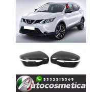 per Nissan Qashqai 2014-2021 Calotta Retrovisore Specchietto Protezione Carbonio