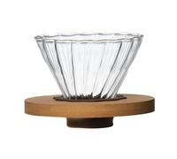 Pour Over Accessories, Eco-Friendly Coffee Maker, Easy Clean Coffee Dripper, Coffee Lover, Coffee Filter Holder, Compact Coffee Dripper, Ceramic Dripper