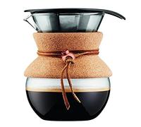 BODUM - Caffettiera con Filtro Permanente in Acciaio Inox 4 Tazze 0,5 Litri - SPEDIZIONE GRATUITA