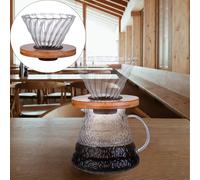 Pour Over Coffee Dripper Cup Brewer Unique Drip Coffee Maker per Fresh Filter