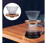 Pour Over Coffee Dripper Cup Brewer Unique Drip Coffee Maker per Fresh Filter