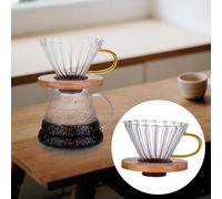 Pour Over Coffee Dripper Cup Brewer Unique Drip Coffee Maker per Fresh Filter