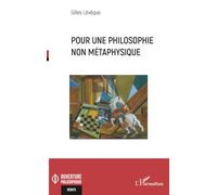 Pour une philosophie non métaphysique