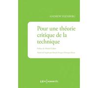 Pour une théorie critique de la technique