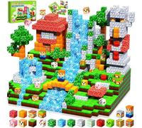 Pourbibi Costruzioni Magnetiche per Bambini,Giocattolo Educativo Montessori,Giochi Magnetici per Bambini 3 4 5 6 7 8 9 10 Anni,Regali di Compleanno 3-10 Anni