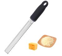PousXiyor Grattugia Limone, Grattugiato Formaggio Manuale per Parmigiano, Agrumi, Limone, Zenzero, Cioccolato, con Coperchio Protettivo e Spazzola per la Pulizia(Piccolo)