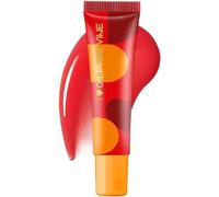 Pout Preserve Hydrating Peptide Lip Treatment,Shiny Lip Stain Tint,Long Lasting Lip Gloss Plumping Lip Oil,Pout Preserve Peptide Lip Treatment,Peptide Lip Treatment (Blood Orange)