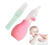 Povanjer Aspiratore nasale, aspiratore portatile per bambini in silicone | pompa aspiratore nasale per neonati riduce la congestione nasale, difficoltà respiratorie, sollievo dal naso per neonati e