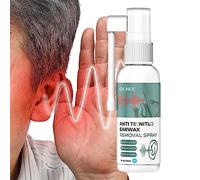 Povanjer Detergente per cerume,Pulizia della Cera per Le Orecchie - Orecchie Cleaner Applicatore Ugello Spray Design Allevia suonerie, tinnito e vertigini
