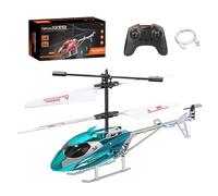 Povanjer Elicottero Volante RC per Bambini, Droni elicotteri per Bambini - Giocattoli per modellini di Aerei Giocattolo per aeroplani | L'elicottero remoto Gioca Volo Stabile e Controllo Facile,