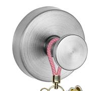 Povanjer Ganci a ventosa robusti,Ganci a ventosa, Ganci di aspirazione del bagno in acciaio inossidabile, Appendiabiti impermeabile dietro la porta, organizzatore di vestiti per il bagno