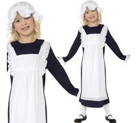 Povera Ragazza Vittoriana Costume Bambini Libro Giorno Vestito Ragazze 4-12 Anni