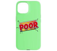 Povero fumetto stile Splash Custodia per iPhone 15