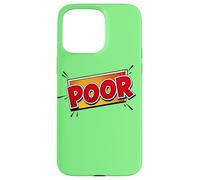 Povero fumetto stile Splash Custodia per iPhone 15 Pro Max