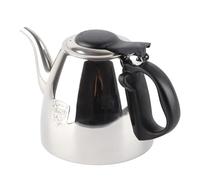 povero Teiera in acciaio inossidabile, piano cottura a induzione, bollitore, caffettiera in acciaio inossidabile, piano cottura elettrico in vetroceramica, bollitore, teiera per hotel per piani