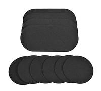 Povhhee 10 confezioni di toppe per batteria, toppe per pedali e percussioni, accessori resistenti all'acqua e