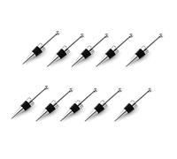Povhhee 10 pezzi gadget aggiungere una perla strass lampada perline bottiglie chiusura lega perline bottiglia Sto