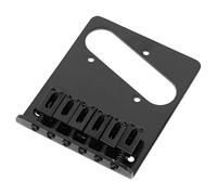 Povhhee 6 Cenere Tazza BrüCke Corde Supporto per Tele Chitarra Elettrica (Nero)