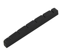 Povhhee 6X Dado Superiore per Chitarra a 6 Corde Nero 42X3,5 Mm