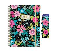 Povhhee Agenda settimanale mensile, 8,4 X 6, taccuino a spirale con segnalibro A01