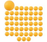 Povhhee Confezione da 50 palline da ping pong di alta qualità, leggere, resistenti, cuciture, arancione