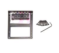 Povhhee Metallo 6 Corde Silenziatore Piastra Bruciatore per Ricambi Chitarra Elettrica