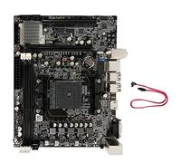 Povhhee Scheda Madre A88 Fm2 + Interfaccia CPU DDR3 Scheda Madre per Giochi per Computer Desktop Alimentazione a Stato