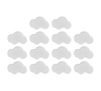 Povxlum Pomelli per Cameretta Dei Bambini, Confezione da 14 Pomelli per Mobili, Maniglie per Cassetti, Pomelli Decorativi per Cassetti A Forma di Nuvola di