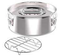 Povxlum Stampo per Flan 2,3 Qt, Stampo per Flan nel Acciaio Inossidabile con Coperchio - Flan Maker - Flaner Flan Maker