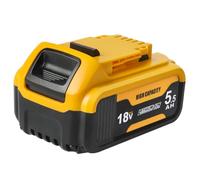 Powarobor Batteria da 18 V 5,5 Ah compatibile con DeWalt 18 V MAX DCB184 DCB183 DCB180 DCB182 DCB181, batteria di ricambio agli ioni di litio con indicatore LED