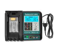 Powarobor DC18RC Carica Batteria per Makita 14,4-18V BL1830/BL1850/BL1860