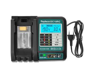 Powarobor DC18RC Carica Batteria per Makita 14,4-18V BL1830/BL1850/BL1860