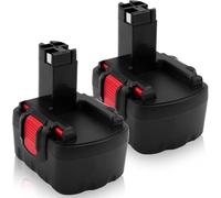 Powayup 2 Pezzi 14,4V 3.6Ah Ni-MH Batteria per Bosch 14.4V BAT038 BAT040 BAT041 BAT159 2607335275 2607335533 2607335534 2607335711 2607335465 13614 AHS 41 PSR 14.4 GST 14.4V