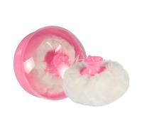 Powder Container, Baby Powder Dispenser Case, Soft Body Grain Box with Secure Closure and Smooth Puff for After Bath Skin Care, Kids, Children, Toddler, Travel, Home, Bathroom